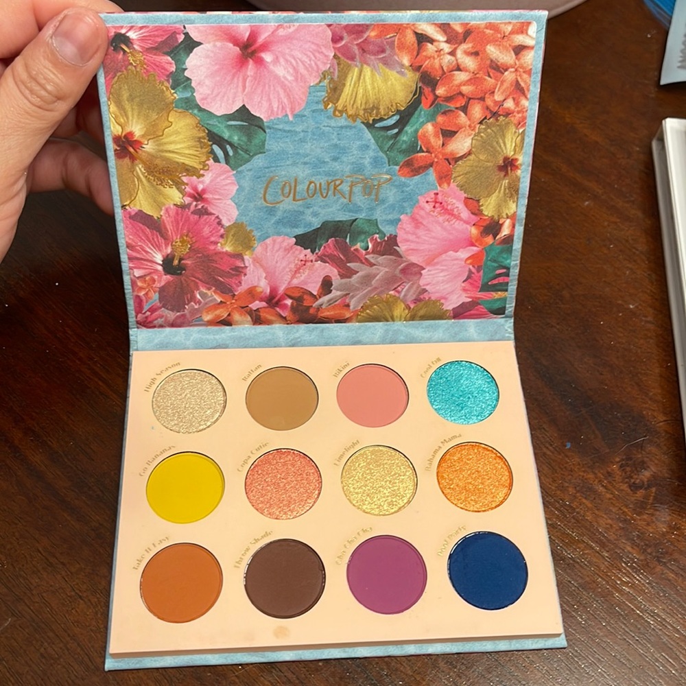 Colourpop cabana club eyeshadow